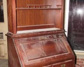 2 piece Bookcase w/Desk