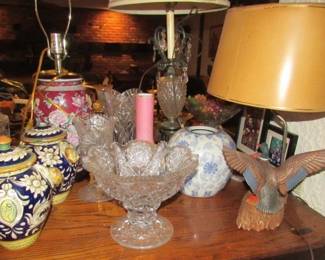 Glassware & Lamps
