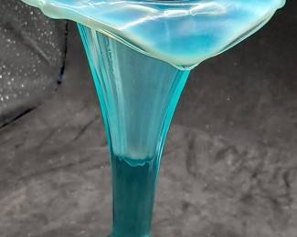 Dugan art glass jack in the pulpit antique vase
