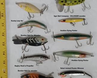 antique fishing lures
