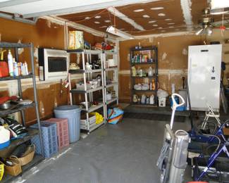 Crates and Barrels, shelving and more