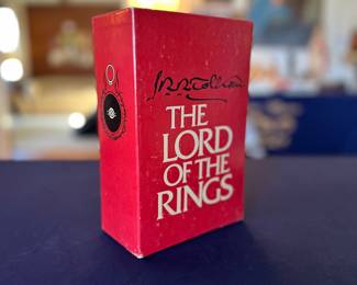 Gorgeous set of second edition LOTR box set