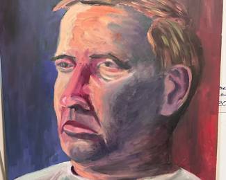 Eminem with a bad sunburn? Cool Painting