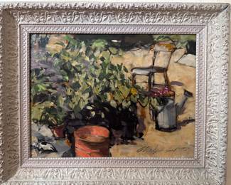 1960's Impressionist Oil Painting