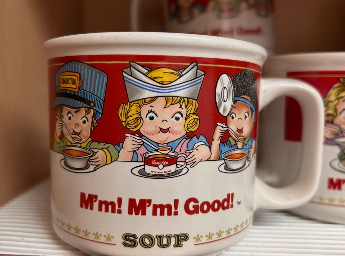 SO MUCH Campbell's Soup collectibles!