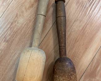 vintage wooden kitchen tools