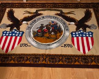 rug or wall hanging, US patriot