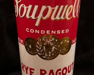 Georges Briard signed mid century "Soupwell" glass