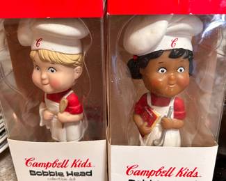 Campbell's bobbleheads, NIB
