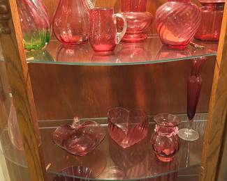 cranberry glass collection