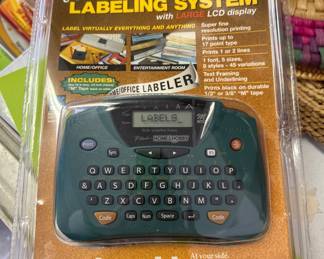 new! Brother labeling machine
