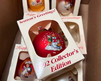 Campbell's Christmas ornaments, NIB