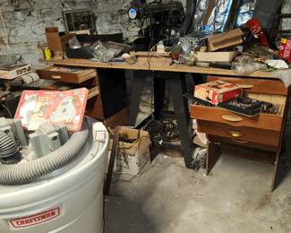 Vintage Craftsman power tools and accessories