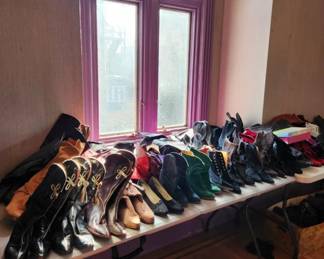 Vintage shoes and boots