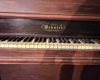 Vintage Webster, NY Piano