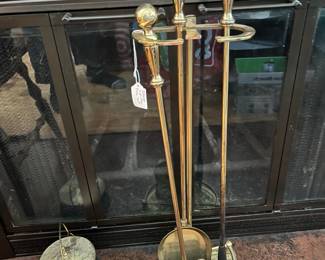 AndIron Set 1 of 2 and Vintage Smudge Pot in Living Room