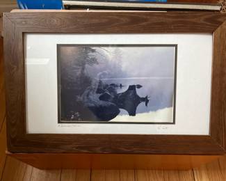Framed & Matted Photograph