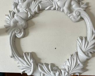 Heavy Metal Cherub Wreath