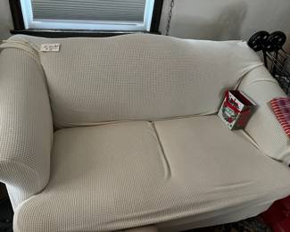 Overstuffed LoveSeat in Family Room