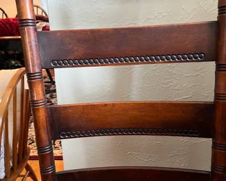 Ornate Detail on Vintage Rocker