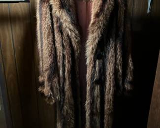 1920's Racoon Coat