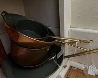 Copper Pots & Pans
