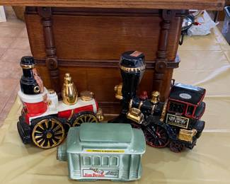 Jim Beam whiskey decanters