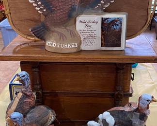 Wild Turkey whiskey decanters