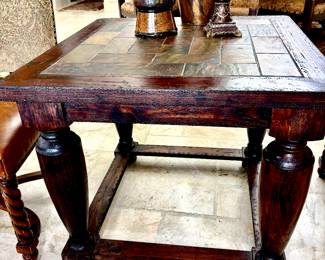 Pair of matching side tables