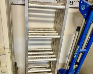 Multipurpose aluminum ladder