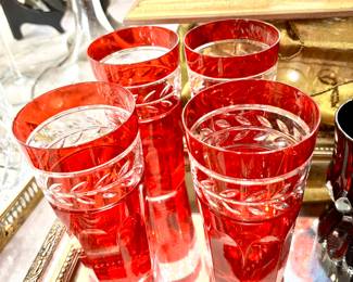 Ralph Lauren set of 4 highball glasses