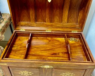 Inside of trunk