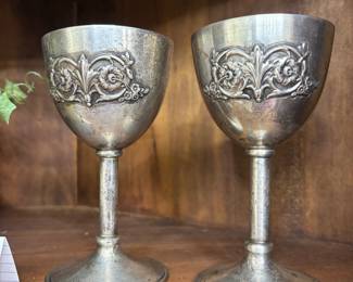 Silver 83.3 Torres goblets