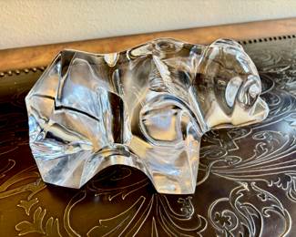 Vintage Baccarat bear