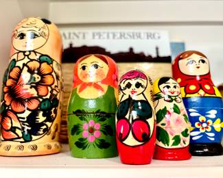 Russian stack dolls