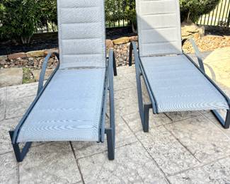 Patio lounge chairs