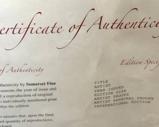 With certificate