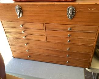 Vintage Machinist Chest