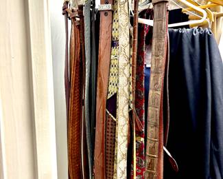 Quality men's belts