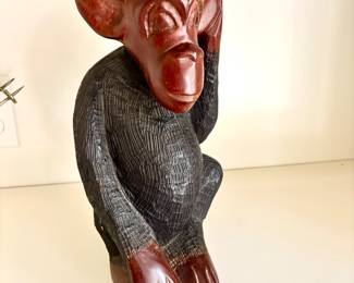 Carved monkey