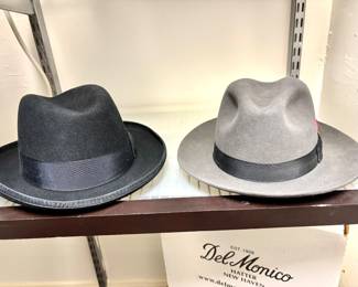 Del Monico fedoras
