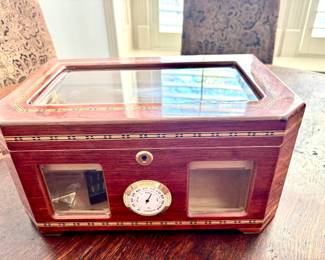 Rosewood vintage humidor box