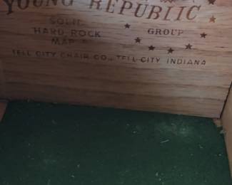 YOUNG REPUBLIC EARLY AMERICAN HUTCH
