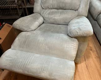 Light Blue Recliner