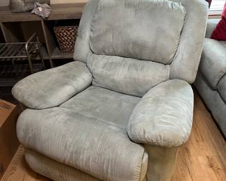 Light Blue Recliner