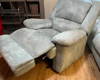 Light Blue Recliner