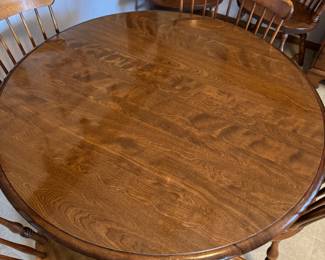 dining table with 1 leaf.  great condition!
