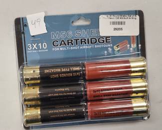 m56 multi-shot airsoft shotgun shell cartridges