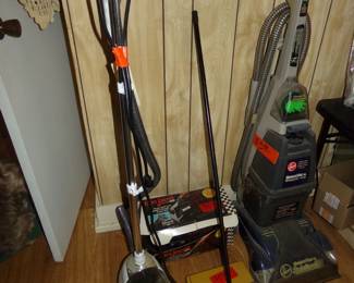 Vacuums etc.