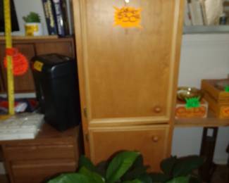 Nice Two Door Wood Cabinet